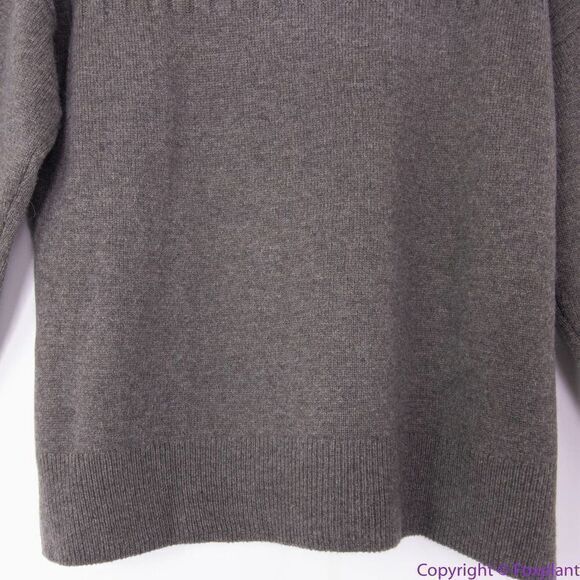 NEW Madewell 60% wool Hickory Turtleneck Sweater, heather mole, S - Picture 8 of 16